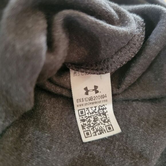 Under Armour Men's Gray Patriotic Heatgear Loose Fit Short Sleeve Tee - Picture 8 of 13